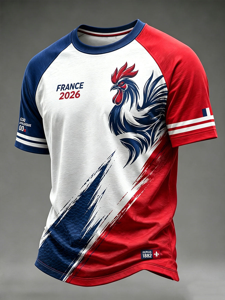T-shirt manches courtes France Football 2026 pour homme