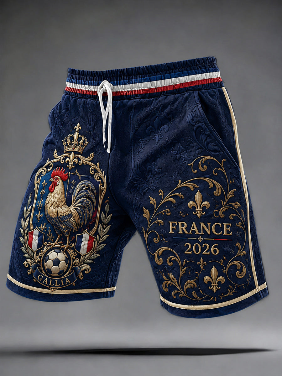 Shorts de football pour hommes France Football