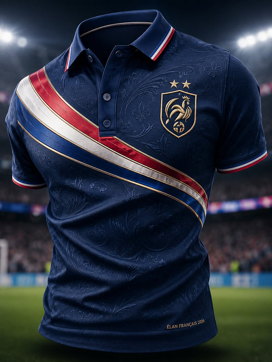 T-shirt manches courtes France Football pour homme