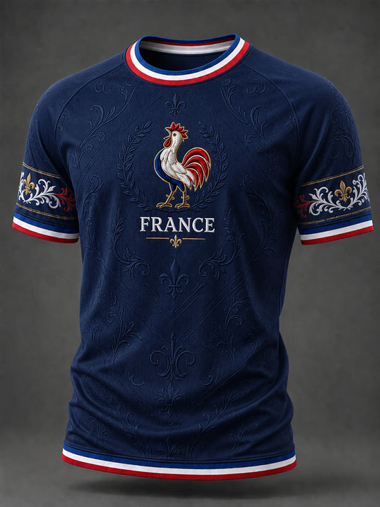 T-shirt manches courtes France Football pour homme