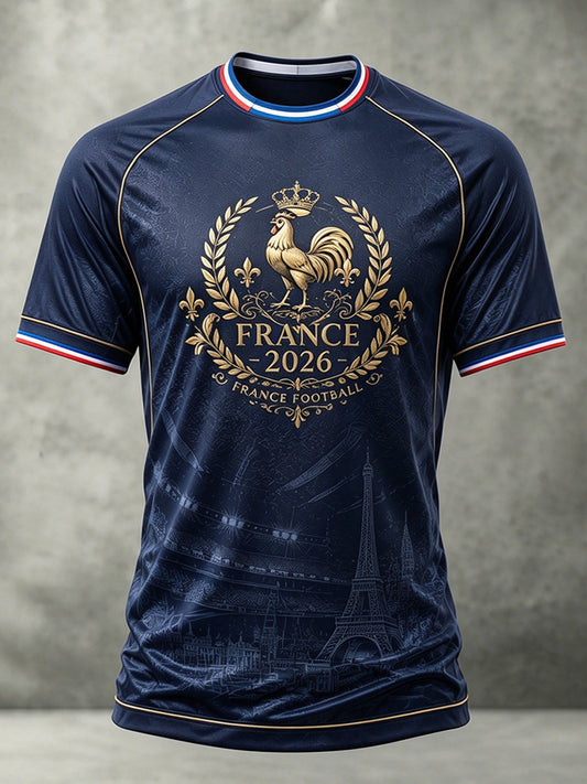 T-shirt manches courtes France Football pour homme