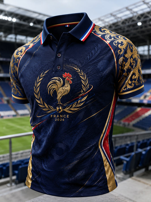 Polo France Football Art Print pour homme