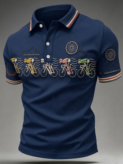 Chemise de vélo Skeleton Homme