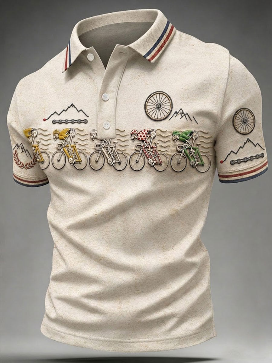 Chemise de vélo Skeleton Homme