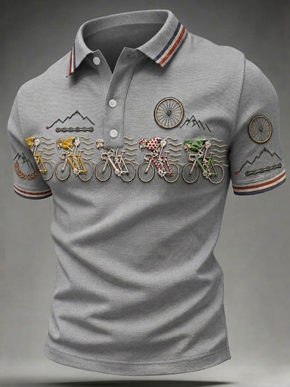 Chemise de vélo Skeleton Homme