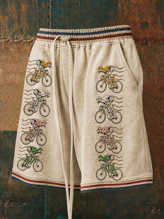 Shorts de vélo Skeleton Homme