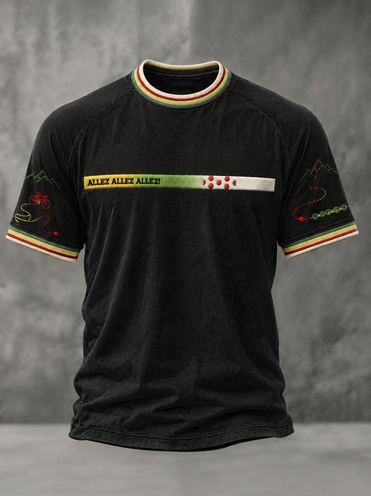 Hommes ALLEZ ALLEZ ALLEZ! T-shirt à manches courtes