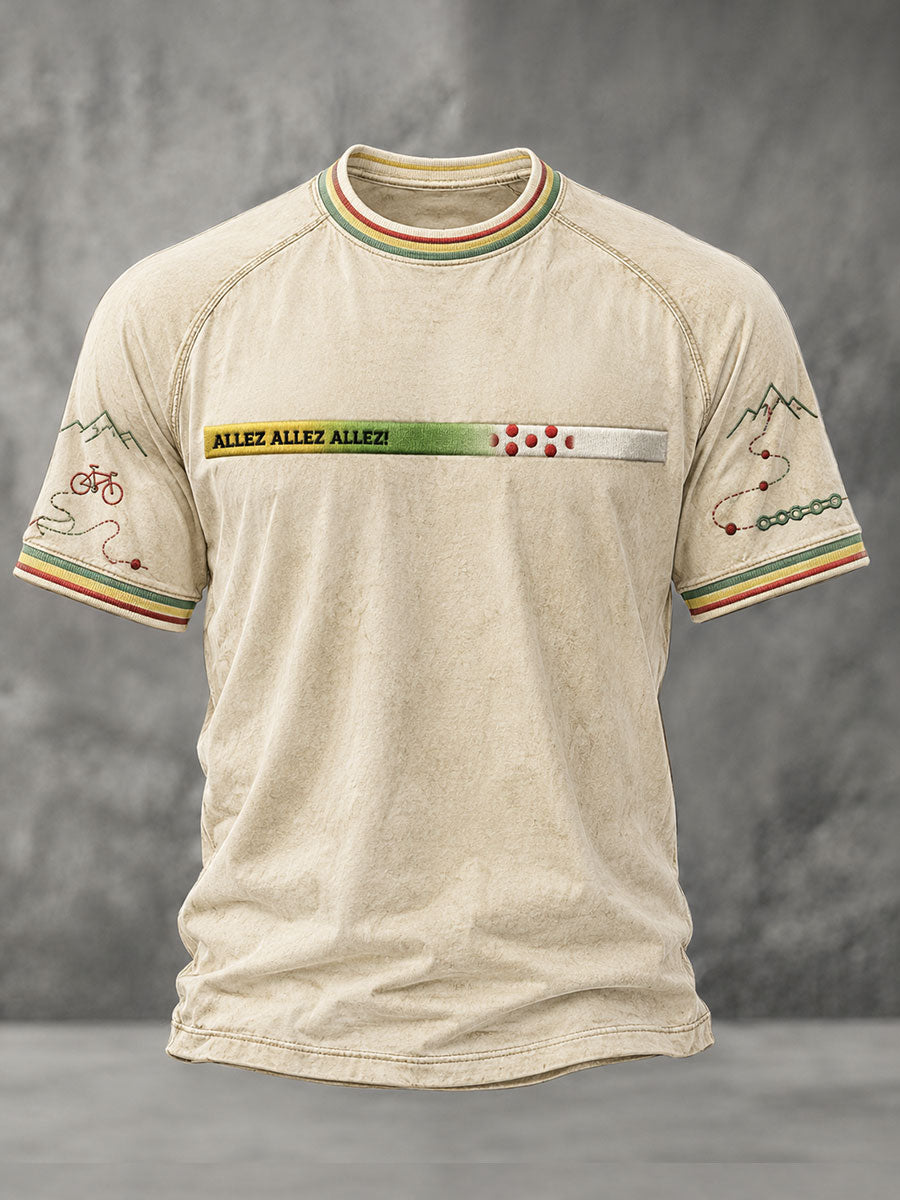 Hommes ALLEZ ALLEZ ALLEZ! T-shirt à manches courtes
