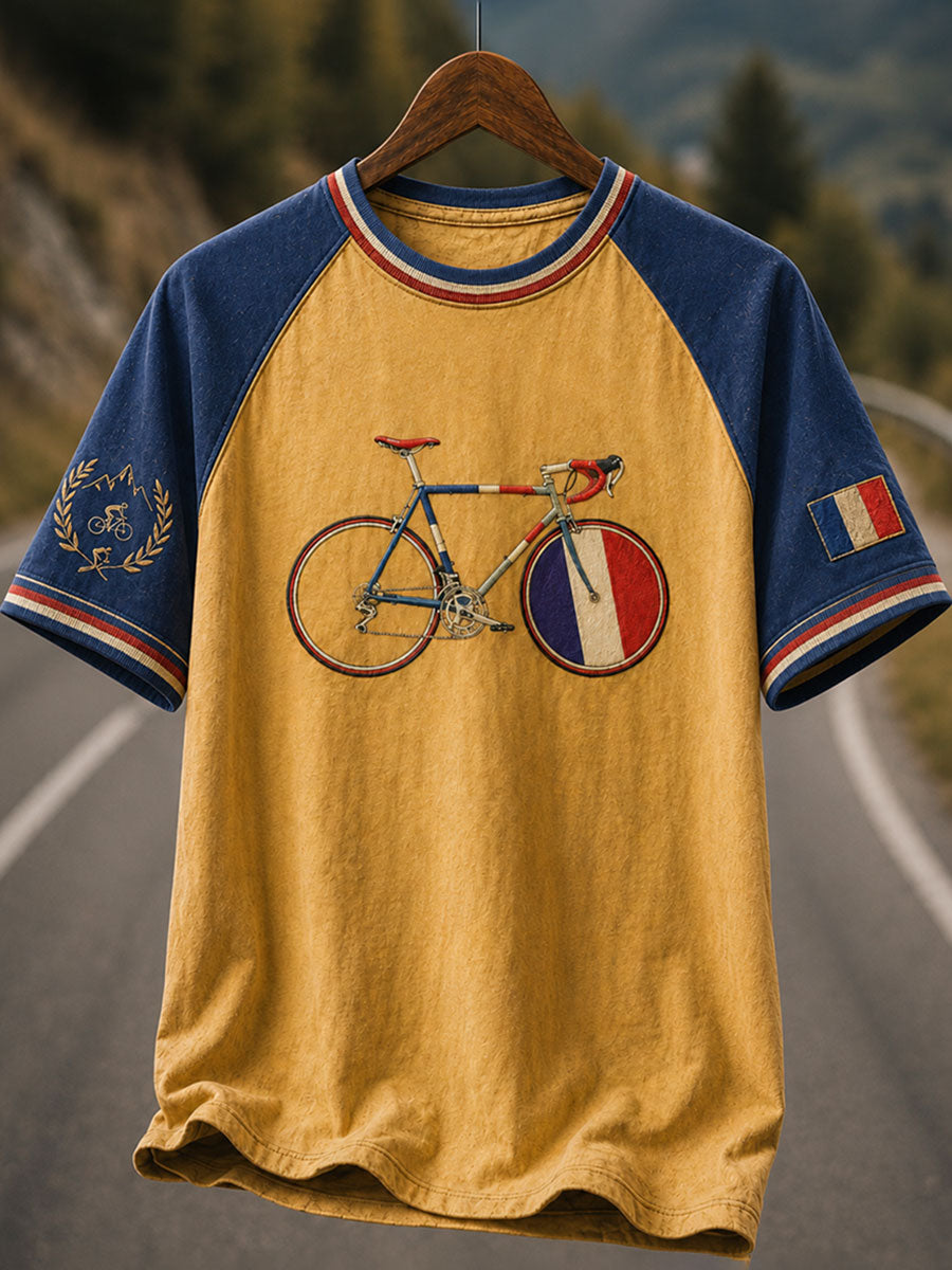 T-shirt Vélo Français Homme