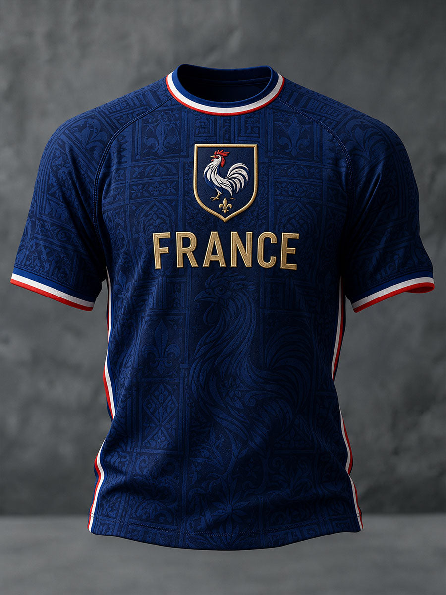 T-shirt à manches courtes France Football pour homme