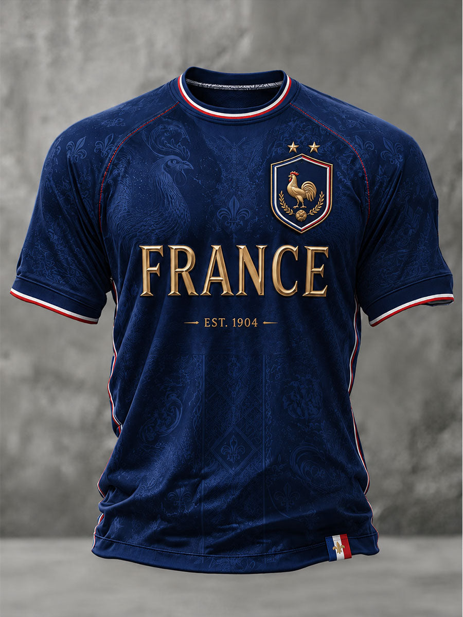 T-shirt à manches courtes France Football Homme