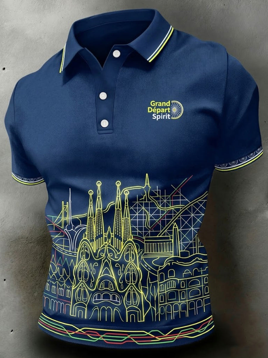 T-shirt manches courtes du Tour de France pour hommes