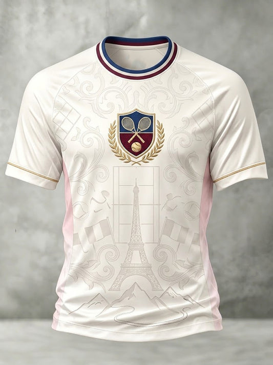 Chemise à manches courtes de l’Open de France pour homme