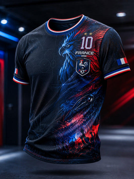T-shirt manches courtes France Football pour homme