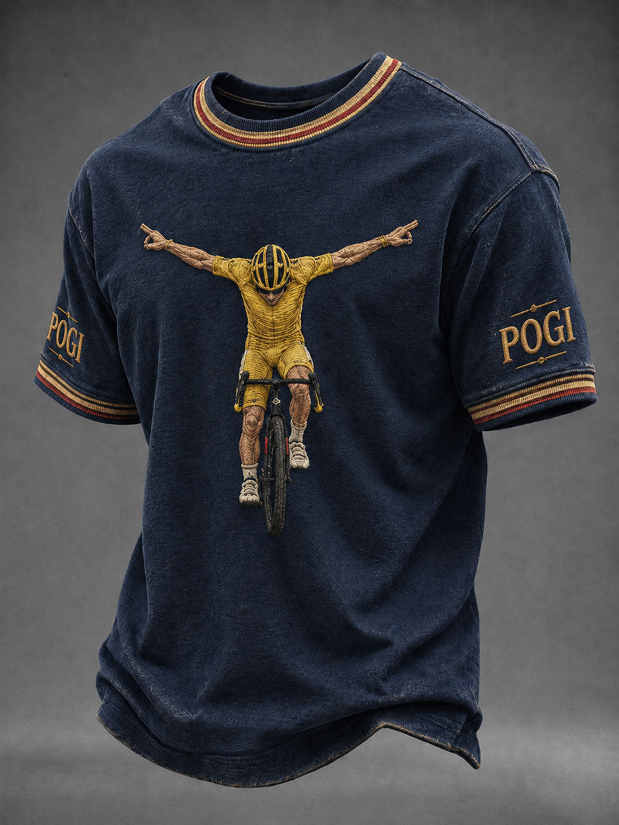 T-shirt à manches courtes Pogi pour homme