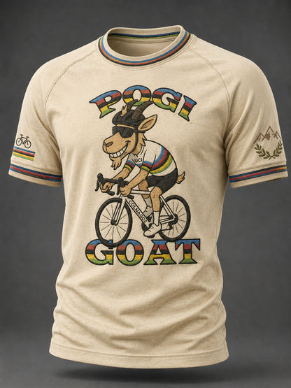 T-shirt à manches courtes Pogi Goat Homme
