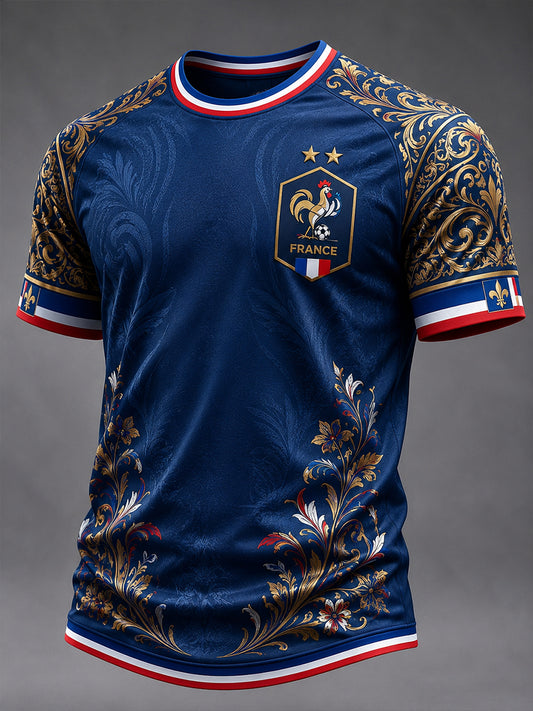 T-shirt manches courtes France Football pour homme