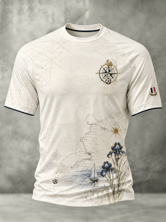 T-shirt manches courtes France Football pour homme