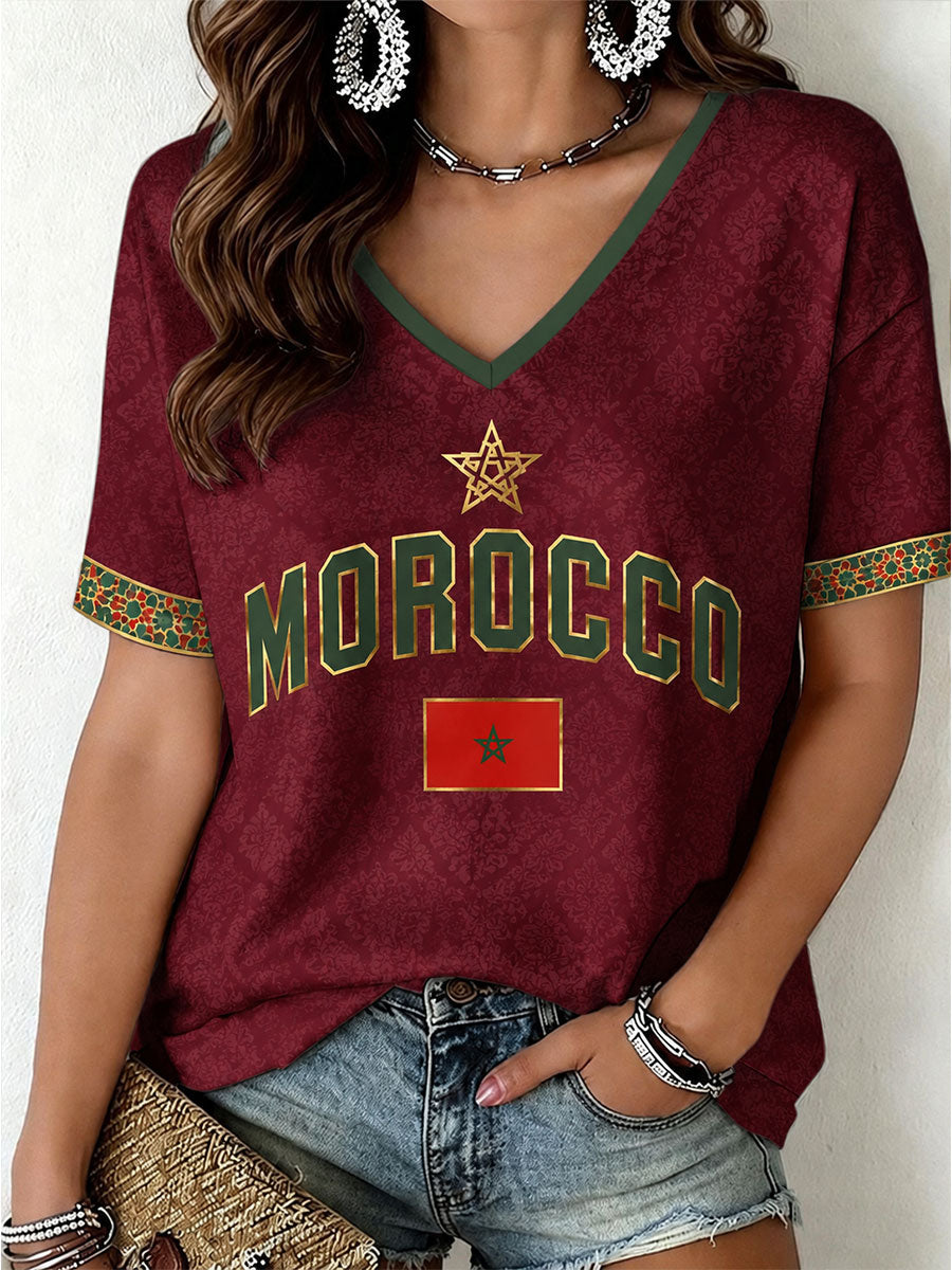 T-shirt Maroc pour femmes