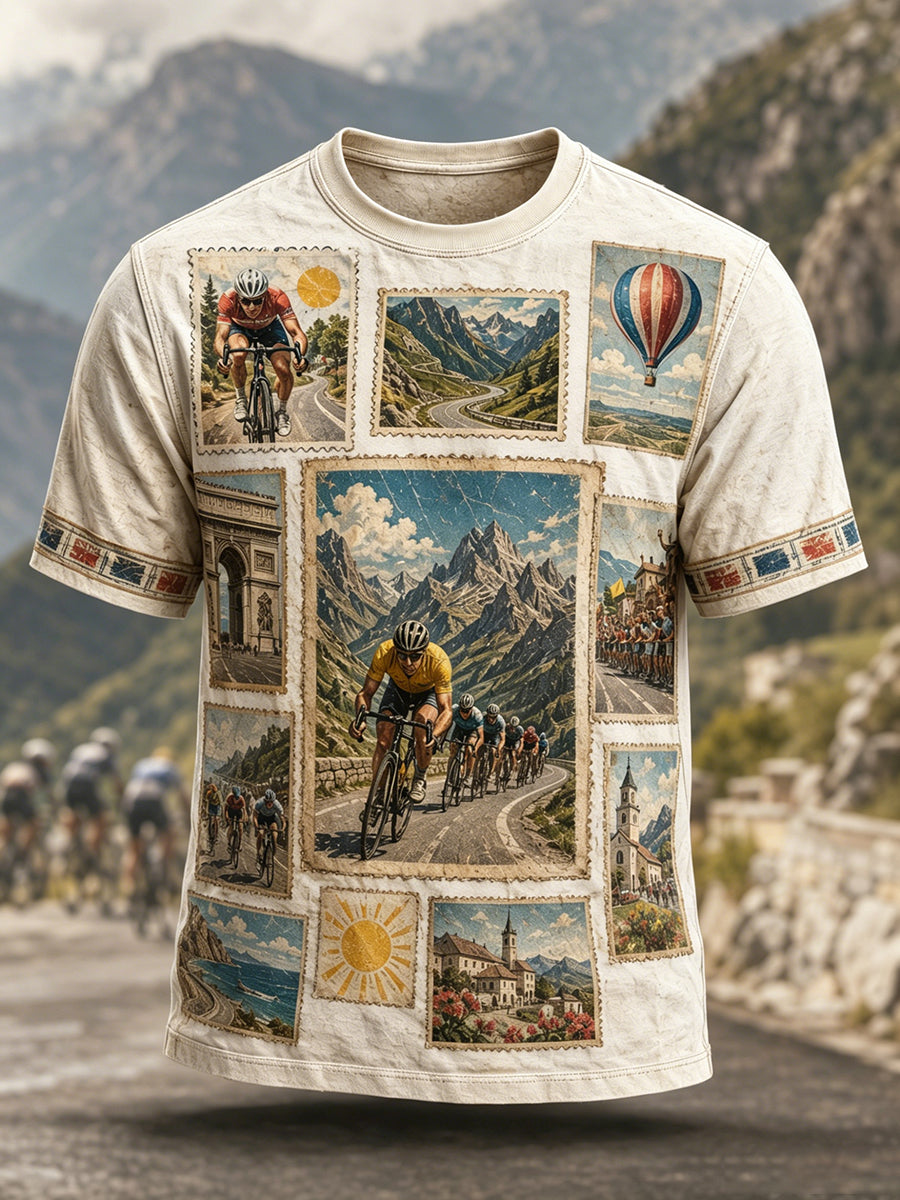T-shirt à manches courtes Tour De France Homme