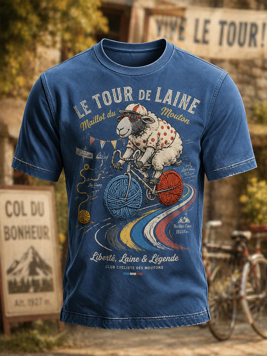 T-shirt manches courtes Tour de France pour homme