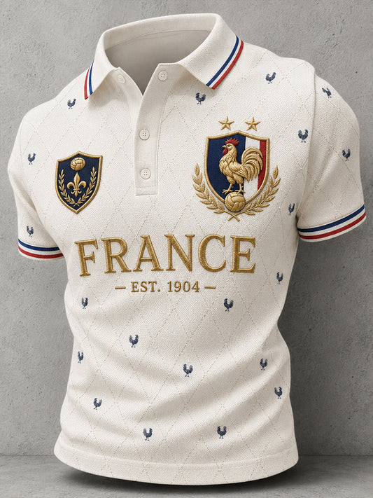 T-shirt manches courtes France Football pour homme