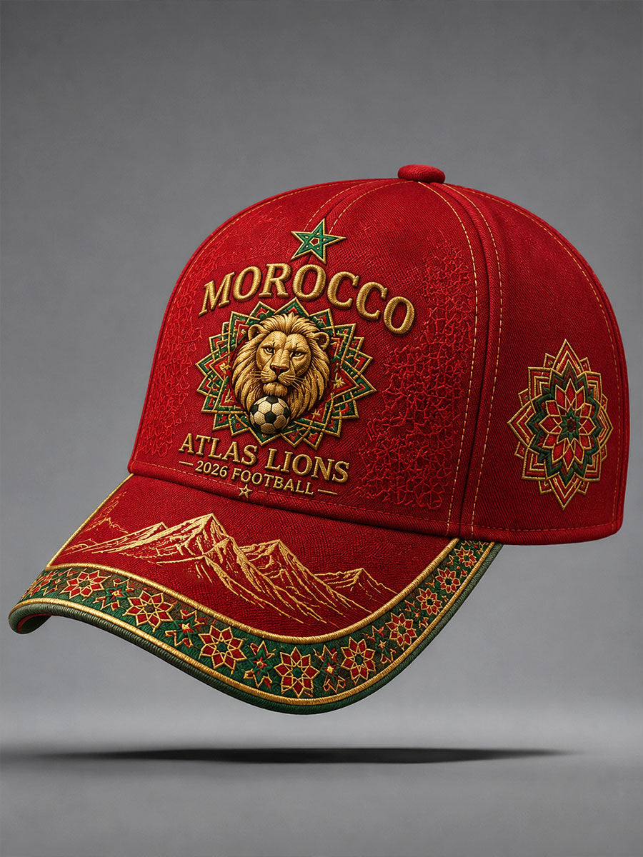 Chapeau unisexe de football Maroc 2026