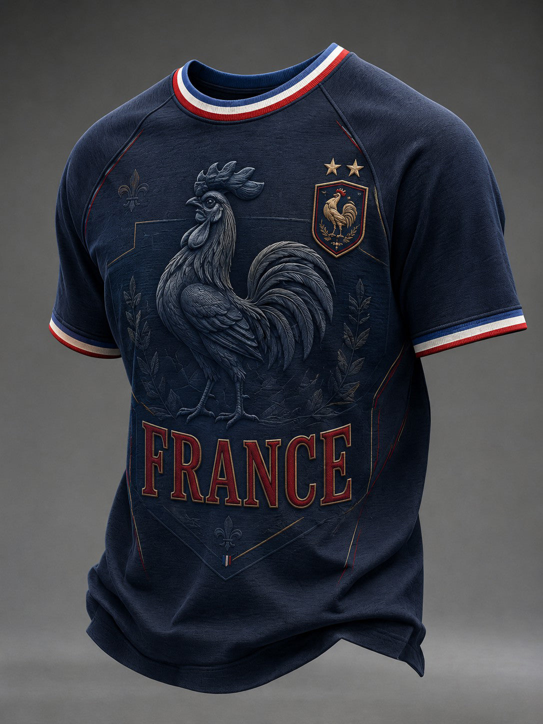 T-shirt imprimé France Football Homme