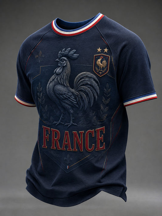 T-shirt imprimé France Football Homme