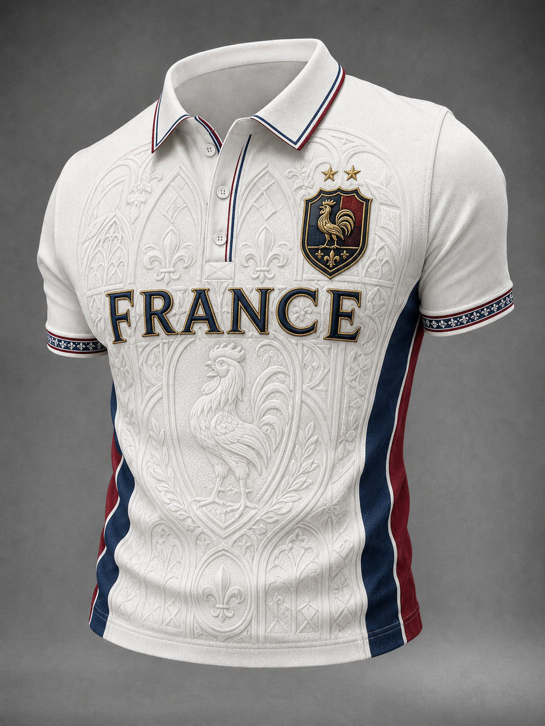 Chemise imprimée France Football pour homme