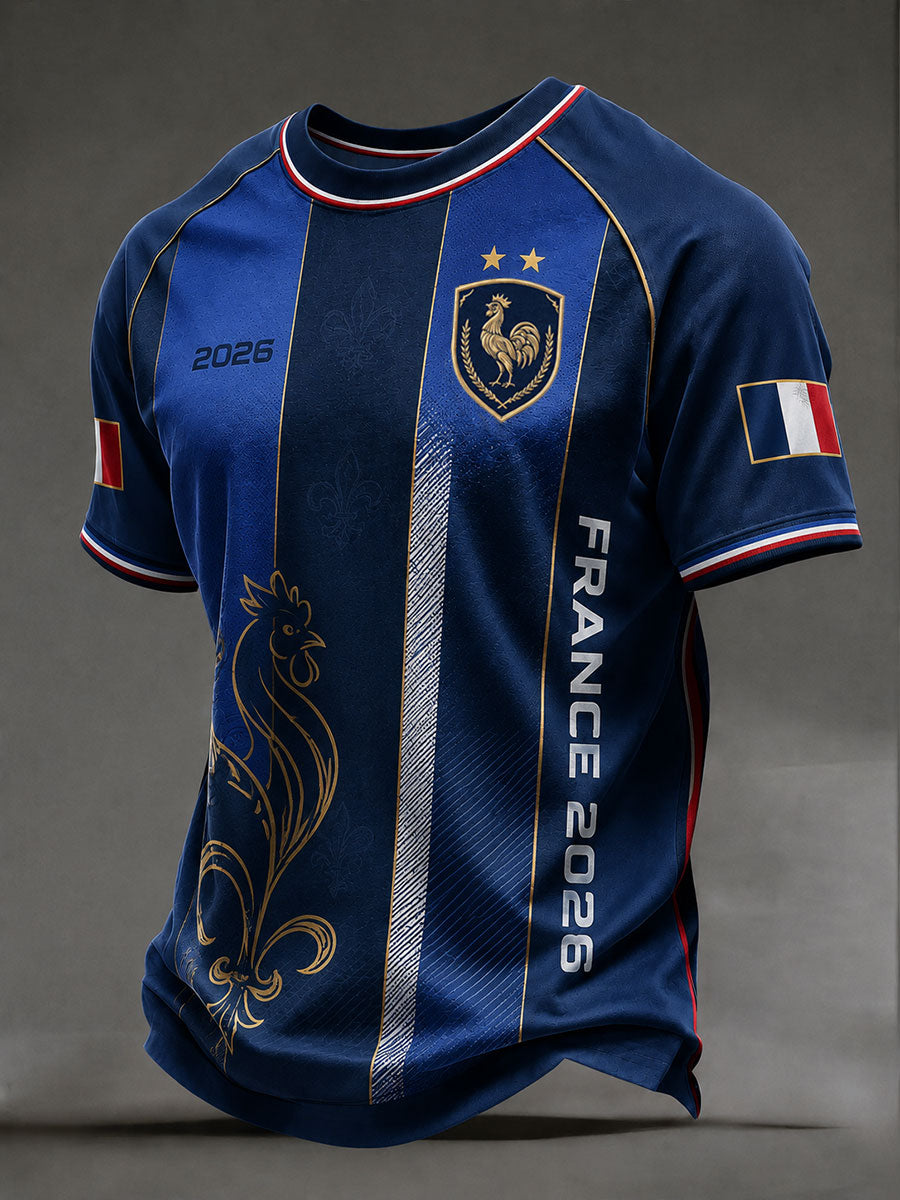 T-shirt manches courtes France Football pour homme