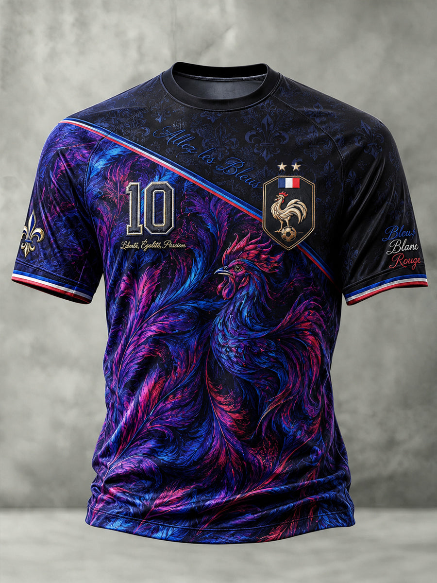 T-shirt manches courtes France Football pour homme