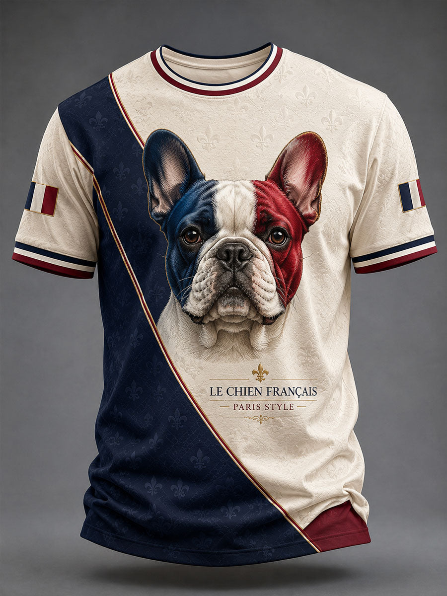 T-shirt à manches courtes French Bulldog Homme