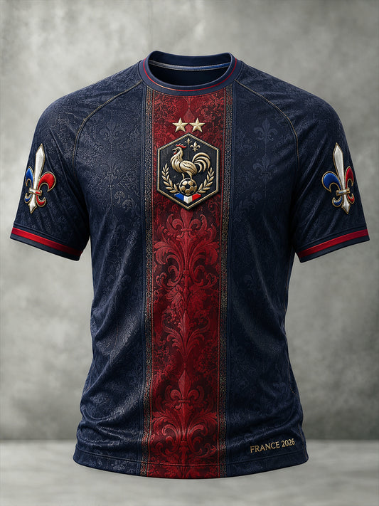 T-shirt manches courtes France Football pour homme