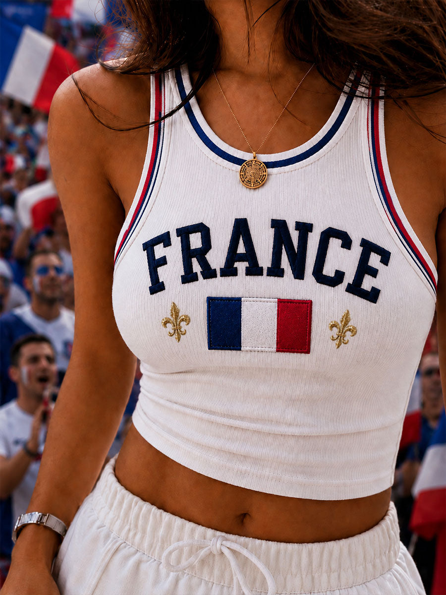 Gilet décontracté pour femme, modèle français