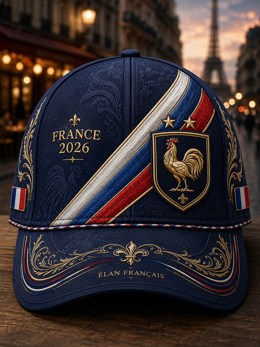 Chapeau unisexe de commémoration patriotique française