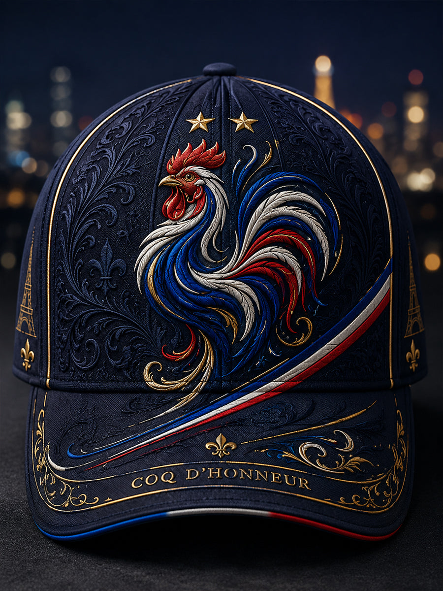 Chapeau unisexe de commémoration patriotique française