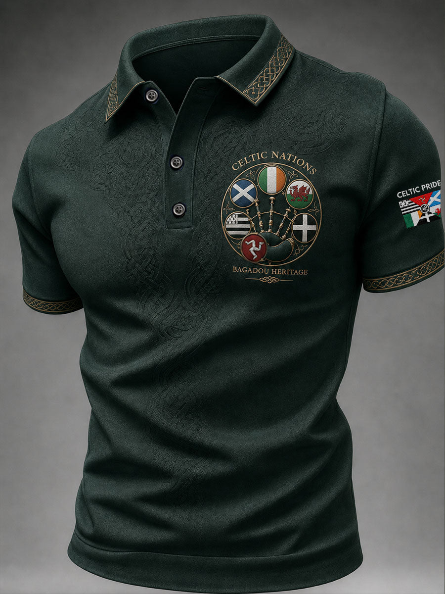 Chemise des nations celtiques pour hommes