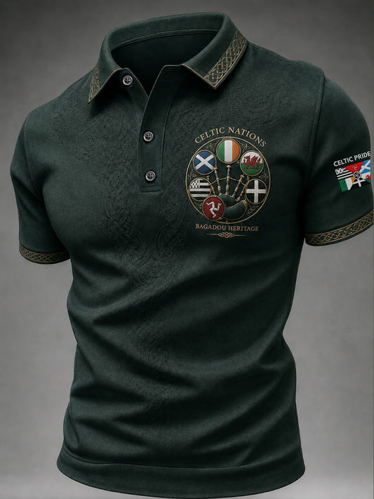 Chemise des nations celtiques pour hommes