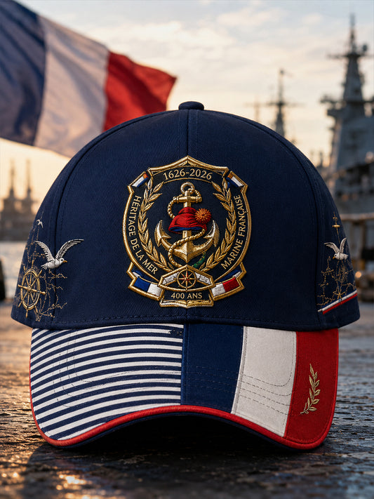 Chapeau de la Marine française unisexe