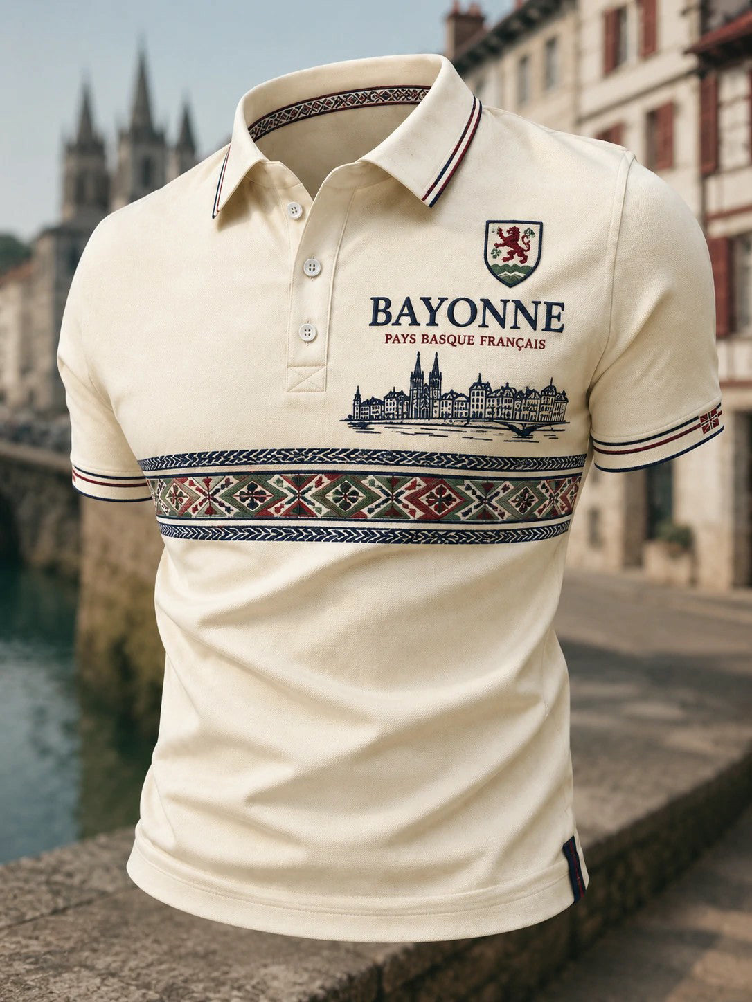 Chemise Pays Basque Printed Homme