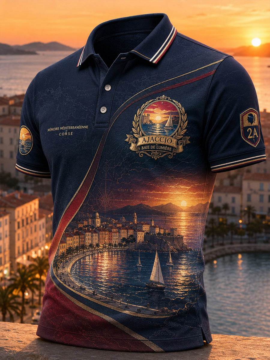 T-shirt à manches courtes Corsica France Homme