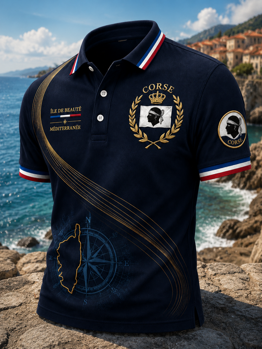 Chemise Corsica Flag Homme